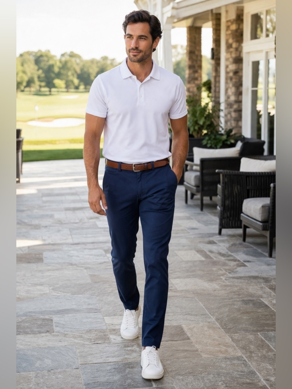 Lululemon ABC Pants Mens 32 Blue Slim Fit Stretch Chino Golf Casual